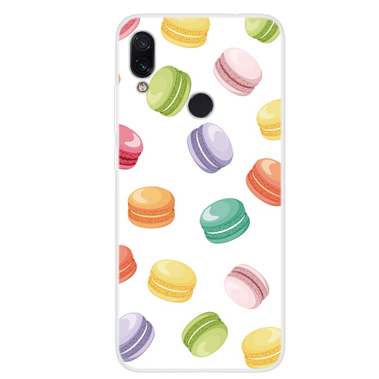 Pattern Printing TPU Case for Xiaomi Redmi 7 / Redmi Y3 - Macaroon-1