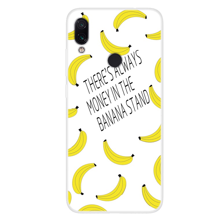 Pattern Printing TPU Case for Xiaomi Redmi 7 / Redmi Y3 - Banana-1