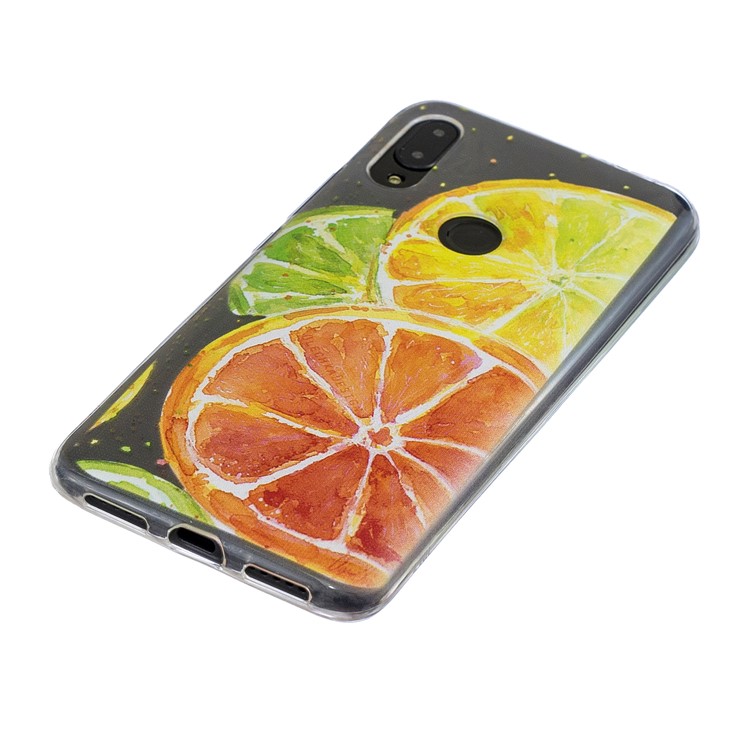 Pattern Printing TPU Shell Case for Xiaomi Redmi 7 / Redmi Y3 - Orange-2