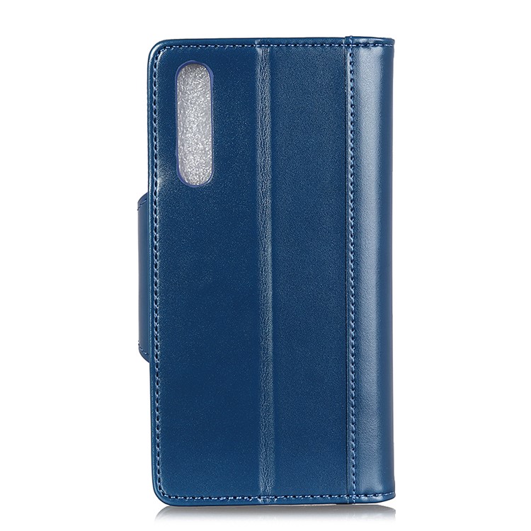 Wallet Leather Stand Phone Case for Xiaomi Mi CC9 / Mi CC9 Meitu Edition / Mi 9 Lite - Blue-11