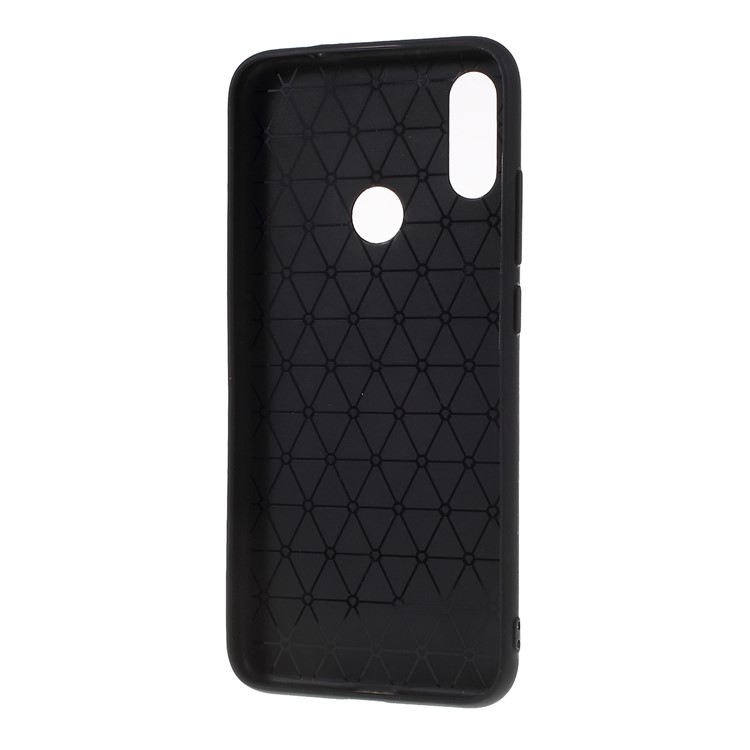Litchi Texture Soft TPU Cell Phone Cover for Xiaomi Redmi 7 / Redmi Y3 - Black-3