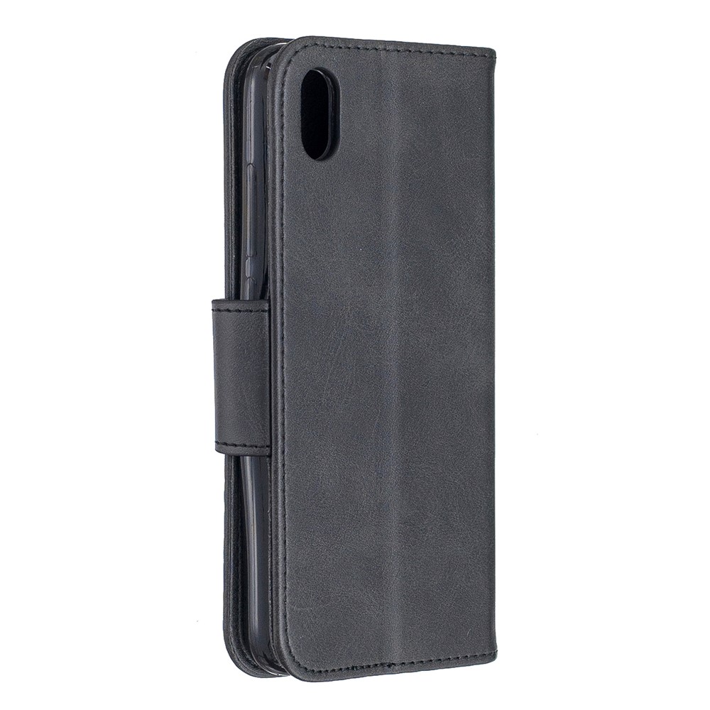 pu en Cuir Téléphone Porte-support de Support Pour Xiaomi Redmi 7a - le Noir-3