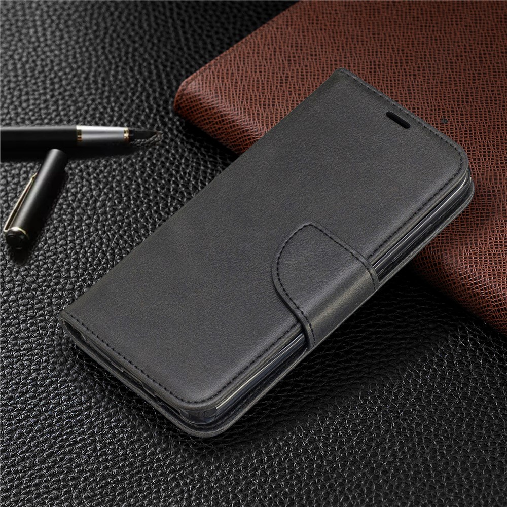 PU Leather Phone Wallet Stand Cover Case for Xiaomi Redmi 7A - Black-7