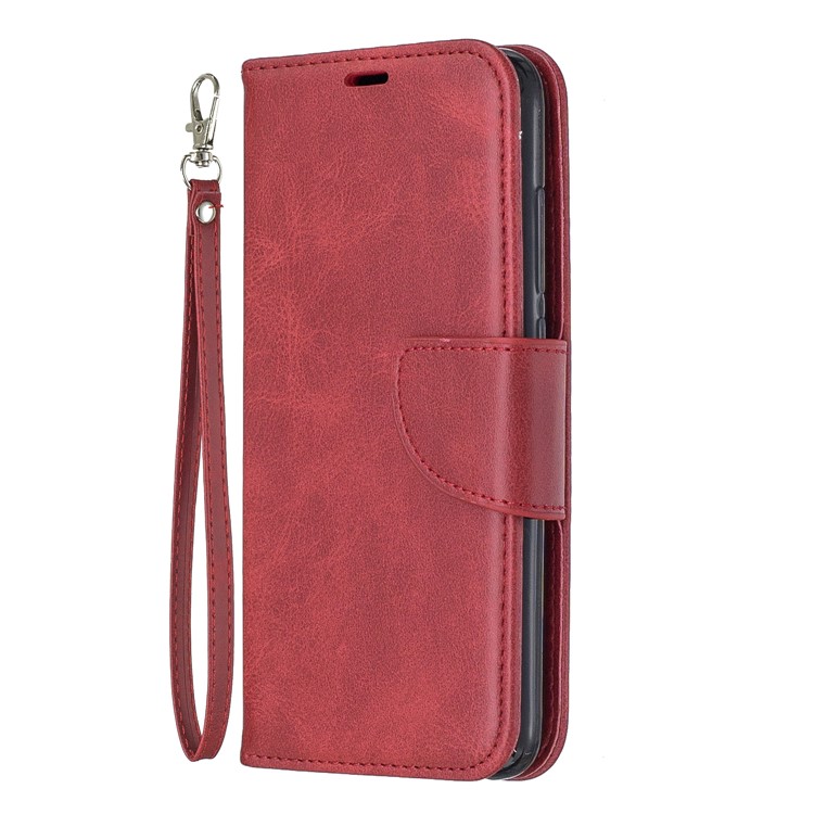 PU Leather Phone Wallet Stand Cover Case for Xiaomi Redmi 7A - Red-2