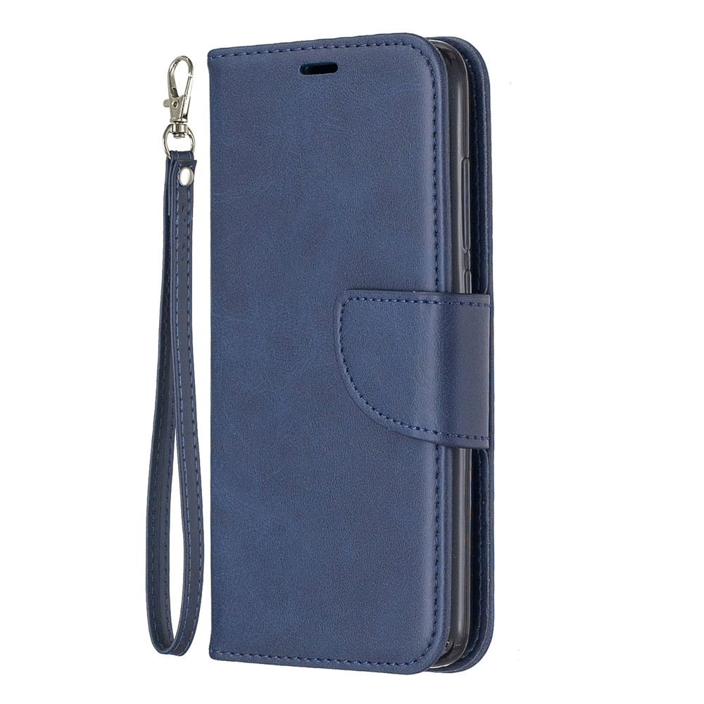 PU Leather Phone Wallet Stand Cover Case for Xiaomi Redmi 7A - Blue-2