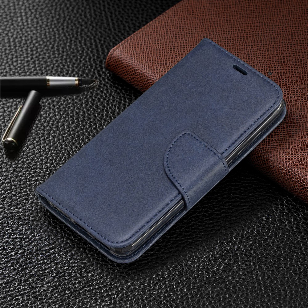 PU Leather Phone Wallet Stand Cover Case for Xiaomi Redmi 7A - Blue-7