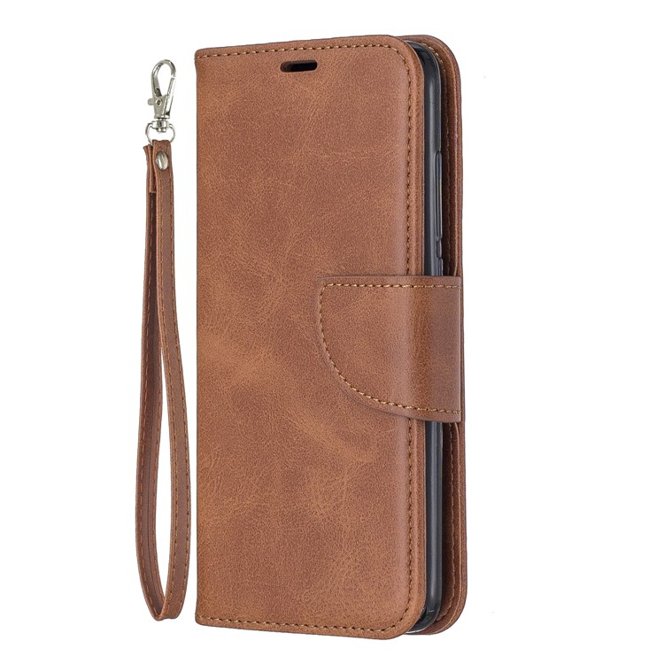 PU Leather Phone Wallet Stand Cover Case for Xiaomi Redmi 7A - Dark Brown-2