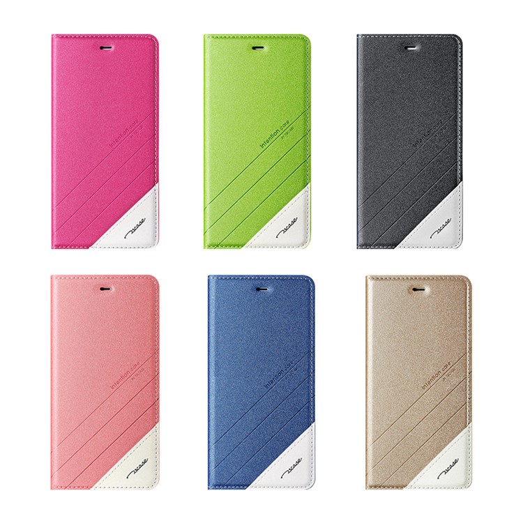 TSCASE Sand-like Matte Magnetic Leather Stand Case for Xiaomi Redmi Pro - Dark Grey-5