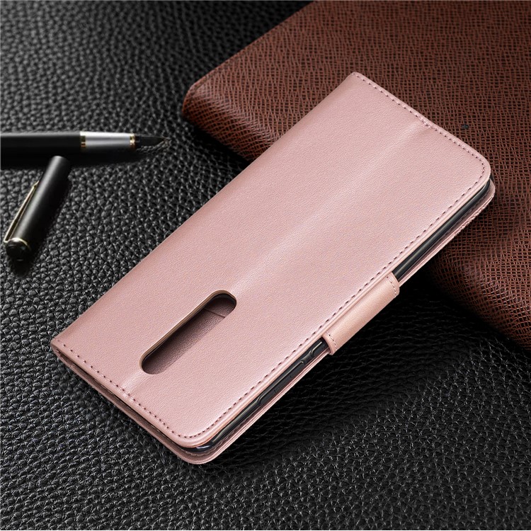 Impressão Carteira Suporte Da Carteira De Couro Pu Phone Case Para Xiaomi Redmi K20 / K20 Pro / Mi 9T / Mi 9T Pro - Rosa Ouro-8