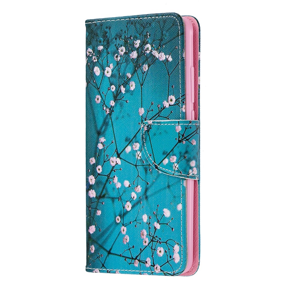 Pattern Printing Leather Wallet Case for Xiaomi Redmi K20 / Mi 9T / Redmi K20 Pro / Mi 9T Pro - Tree with Flowers-2