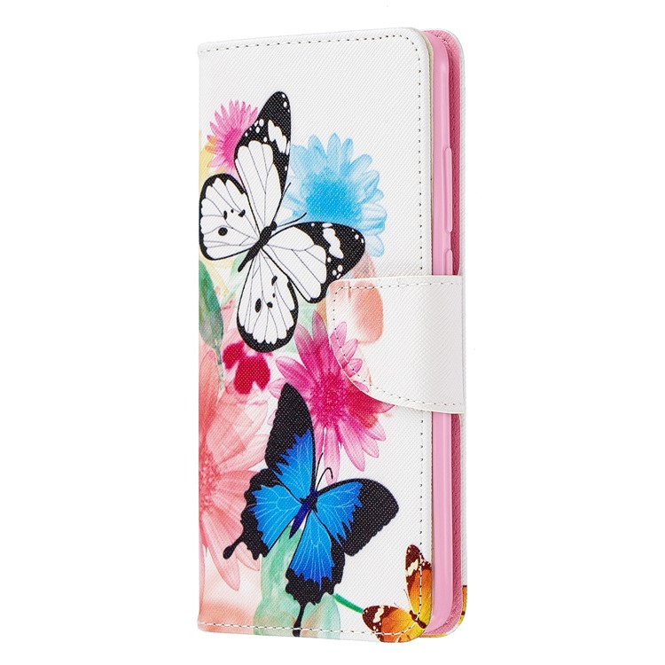 Pattern Printing Leather Wallet Case for Xiaomi Redmi K20 / Mi 9T / Redmi K20 Pro / Mi 9T Pro - Vivid Butterflies-2