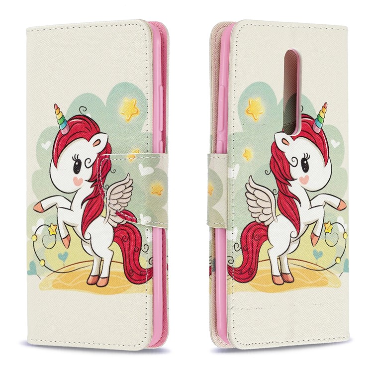 Pattern Printing Wallet Stand Flip Leather Protective Case for Xiaomi Redmi K20/Mi 9T/K20 Pro/Mi 9T Pro - Unicorn-4