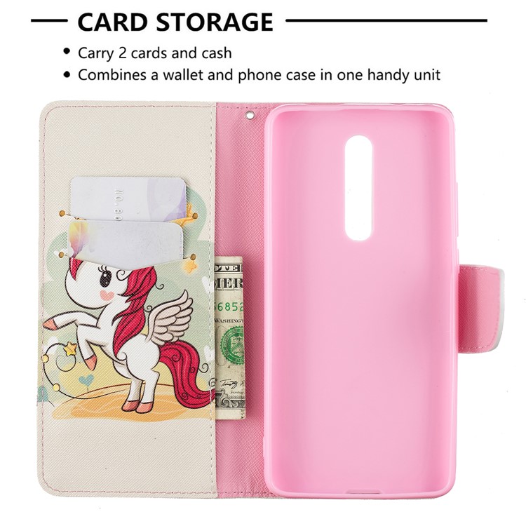 Pattern Printing Wallet Stand Flip Leather Protective Case for Xiaomi Redmi K20/Mi 9T/K20 Pro/Mi 9T Pro - Unicorn-6