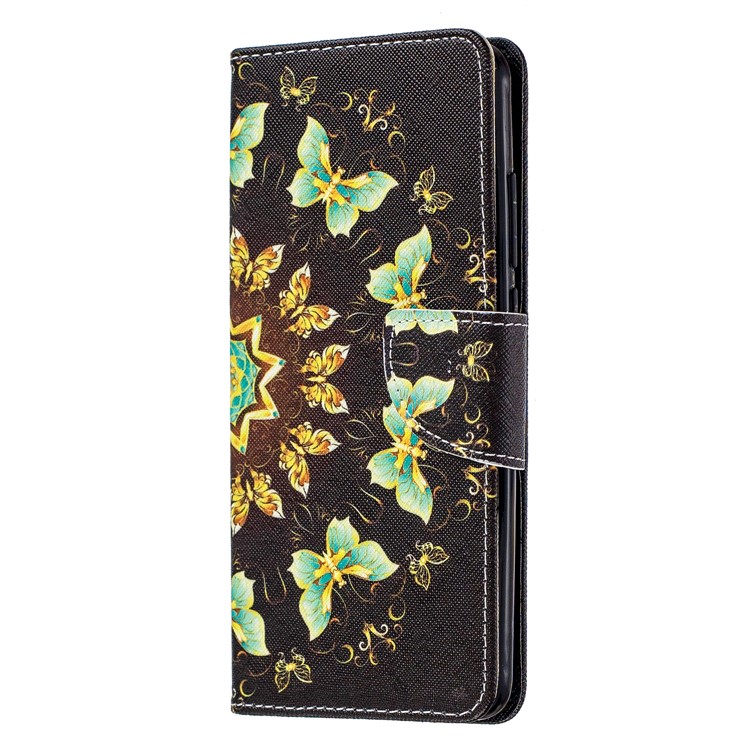 Pattern Printing Wallet Stand Flip Leather Protective Case for Xiaomi Redmi K20/Mi 9T/K20 Pro/Mi 9T Pro - Butterflies-2