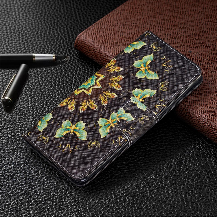 Pattern Printing Wallet Stand Flip Leather Protective Case for Xiaomi Redmi K20/Mi 9T/K20 Pro/Mi 9T Pro - Butterflies-7