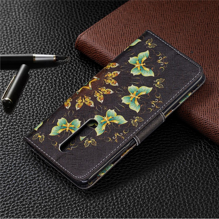 Pattern Printing Wallet Stand Flip Leather Protective Case for Xiaomi Redmi K20/Mi 9T/K20 Pro/Mi 9T Pro - Butterflies-8
