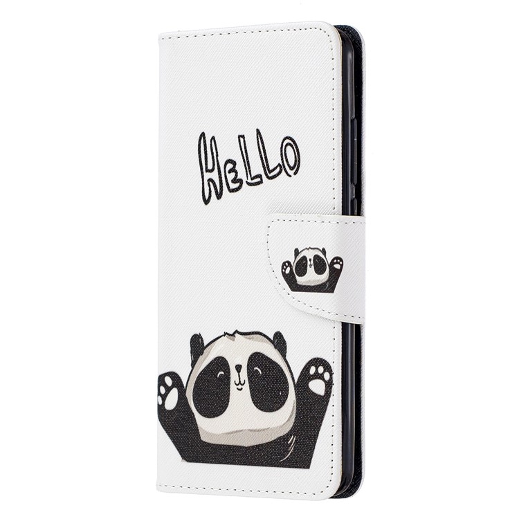 Pattern Printing Wallet Stand Flip Leather Protective Case for Xiaomi Redmi K20/Mi 9T/K20 Pro/Mi 9T Pro - Hello Panda-2