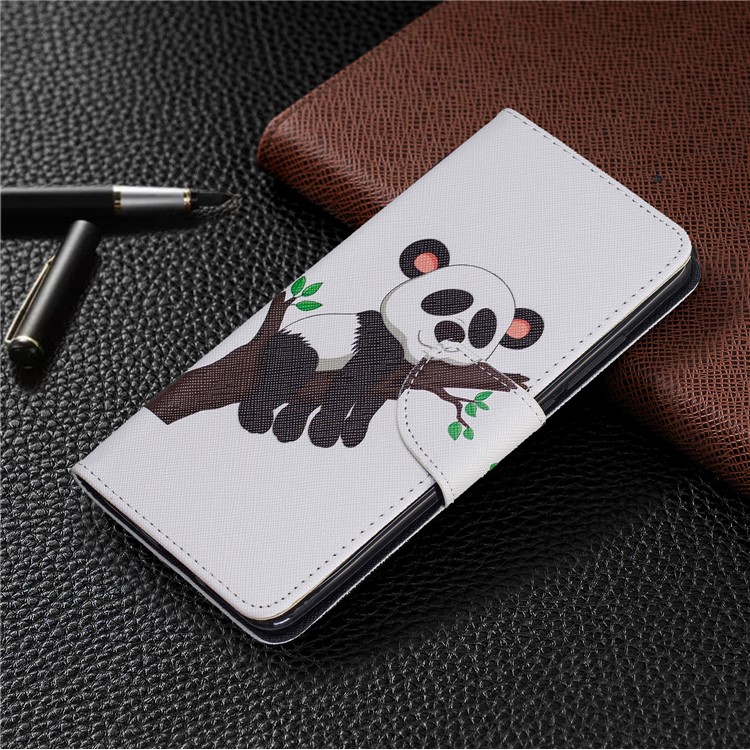 Pattern Printing Wallet Stand Flip Leather Protective Case for Xiaomi Redmi K20/Mi 9T/K20 Pro/Mi 9T Pro - Sleeping Panda-7