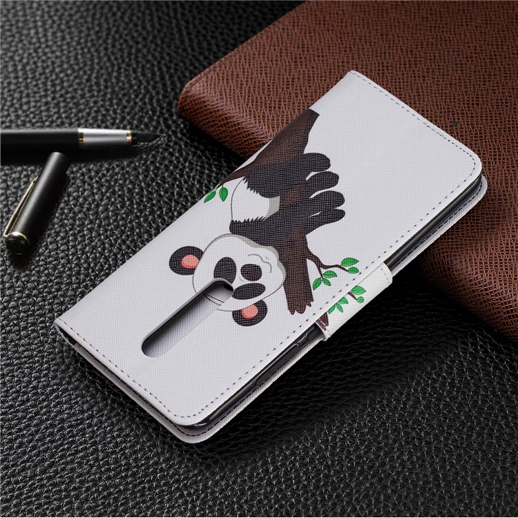 Pattern Printing Wallet Stand Flip Leather Protective Case for Xiaomi Redmi K20/Mi 9T/K20 Pro/Mi 9T Pro - Sleeping Panda-8