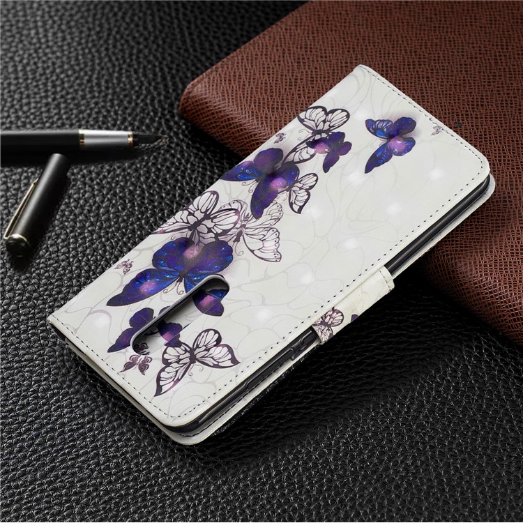 Pattern Printing Light Spot Decor Leather Wallet Case for Xiaomi Redmi K20 / Mi 9T / Redmi K20 Pro / Mi 9T Pro - Beautiful Butterfly-8