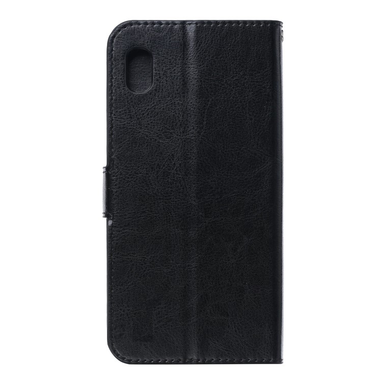 Crazy Horse Texture Wallet Leather Protection Case for Xiaomi Redmi 7A - Black-3