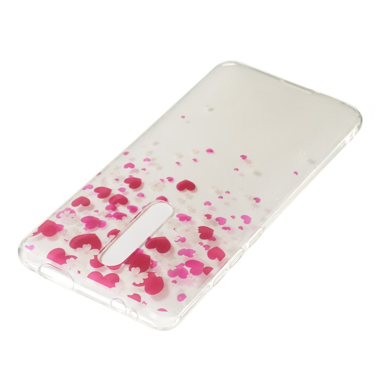 Pattern Printing IMD TPU Phone Covering Case for Xiaomi Redmi K20 / Mi 9T / K20 Pro / Mi 9T Pro - Hearts-3