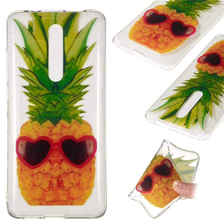 Pattern Printing IMD TPU Phone Covering Case for Xiaomi Redmi K20 / Mi 9T / K20 Pro / Mi 9T Pro - Pineapple-1