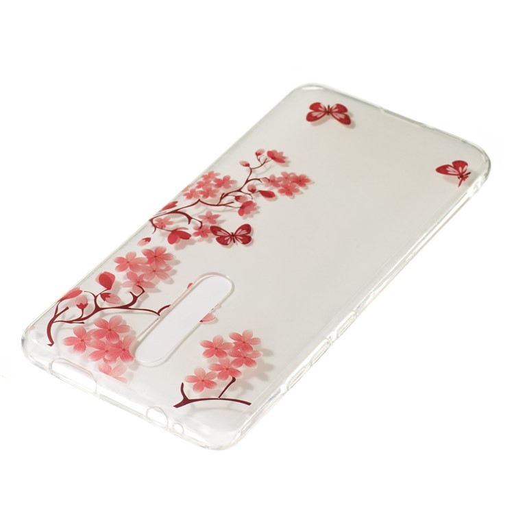 Pattern Printing IMD TPU Phone Covering Case for Xiaomi Redmi K20 / Mi 9T / K20 Pro / Mi 9T Pro - Red Flowers-3
