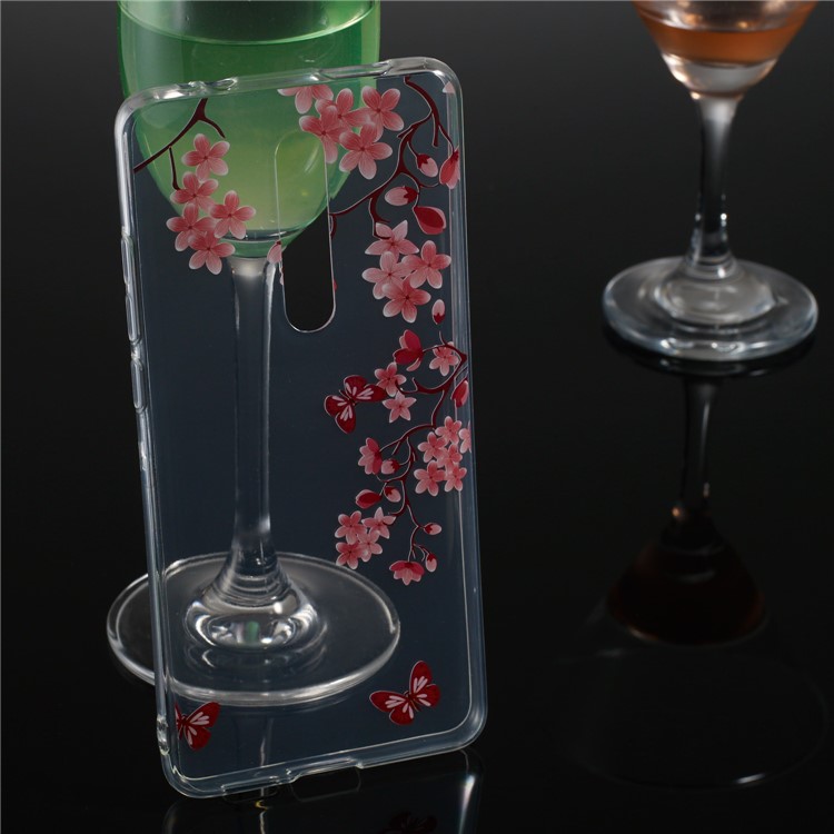 Pattern Printing IMD TPU Phone Covering Case for Xiaomi Redmi K20 / Mi 9T / K20 Pro / Mi 9T Pro - Red Flowers-6