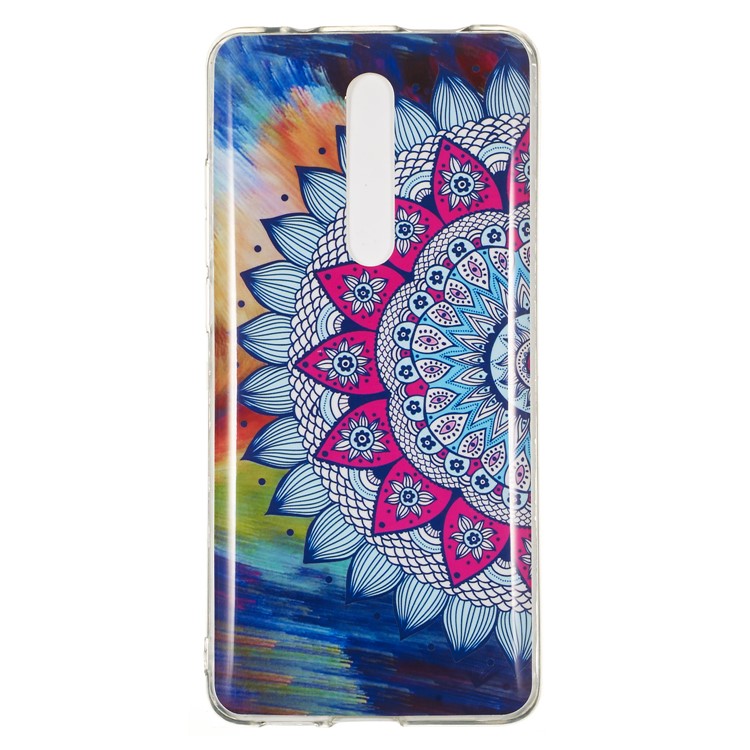 Luminous IMD TPU Case Cover for Xiaomi Redmi K20 / Mi 9T / K20 Pro / Mi 9T Pro - Mandala Flower-2