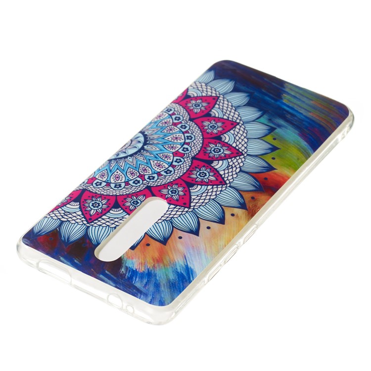 Luminous IMD TPU Case Cover for Xiaomi Redmi K20 / Mi 9T / K20 Pro / Mi 9T Pro - Mandala Flower-3