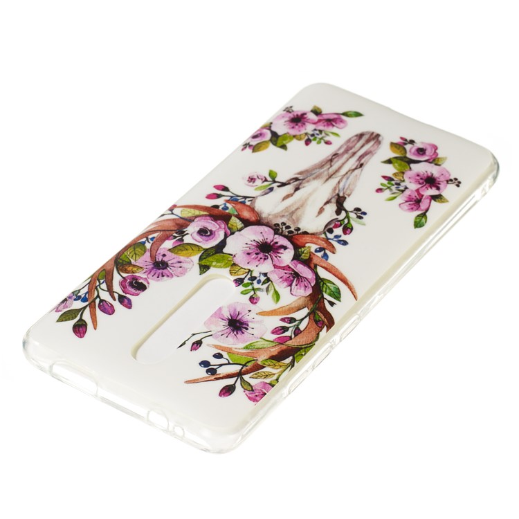 Luminous IMD TPU Case Cover for Xiaomi Redmi K20 / Mi 9T / K20 Pro / Mi 9T Pro - Flowered Elk-3