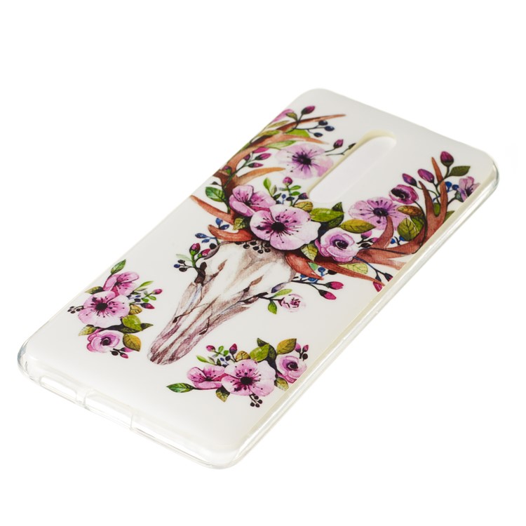 Luminous IMD TPU Case Cover for Xiaomi Redmi K20 / Mi 9T / K20 Pro / Mi 9T Pro - Flowered Elk-4