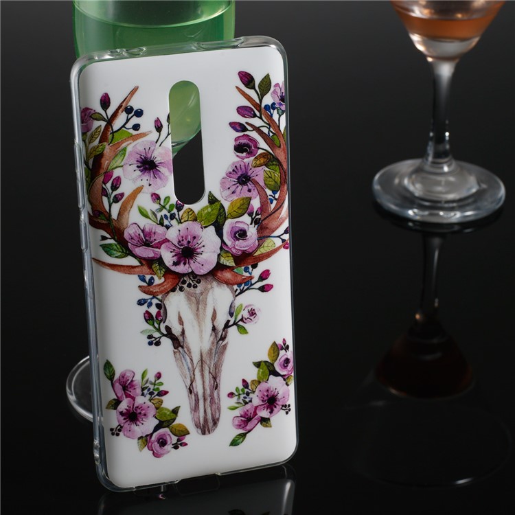 Luminous IMD TPU Case Cover for Xiaomi Redmi K20 / Mi 9T / K20 Pro / Mi 9T Pro - Flowered Elk-7