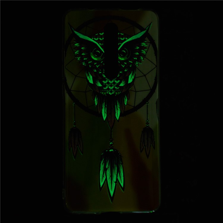Luminous IMD TPU Case Cover for Xiaomi Redmi K20 / Mi 9T / K20 Pro / Mi 9T Pro - Owl and Dream Catcher-6