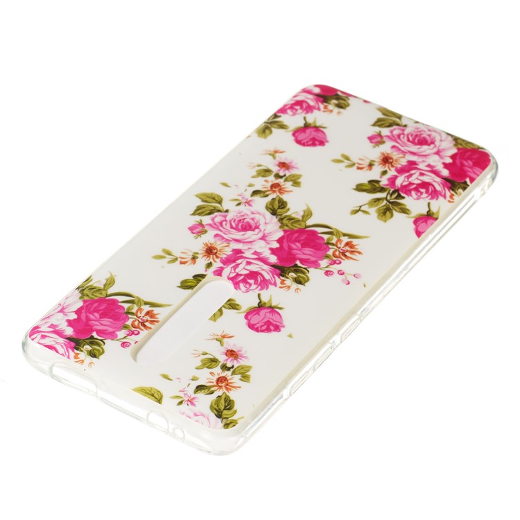 Luminous IMD TPU Case Cover for Xiaomi Redmi K20 / Mi 9T / K20 Pro / Mi 9T Pro - Blooming Flower-3