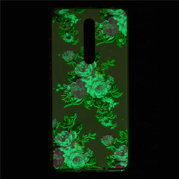 Luminous IMD TPU Case Cover for Xiaomi Redmi K20 / Mi 9T / K20 Pro / Mi 9T Pro - Blooming Flower-6