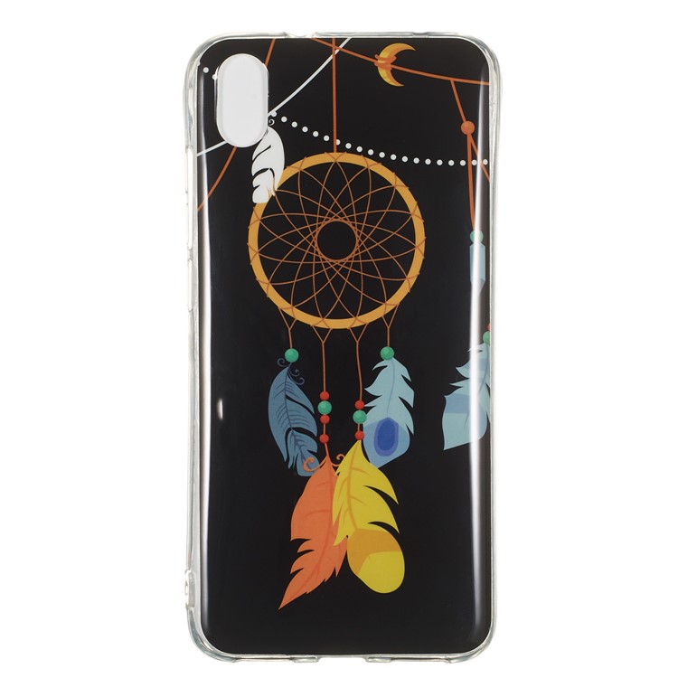 IMD Patterned Luminous TPU Back Phone Shell Case for Xiaomi Redmi 7A - Dream Catcher-3