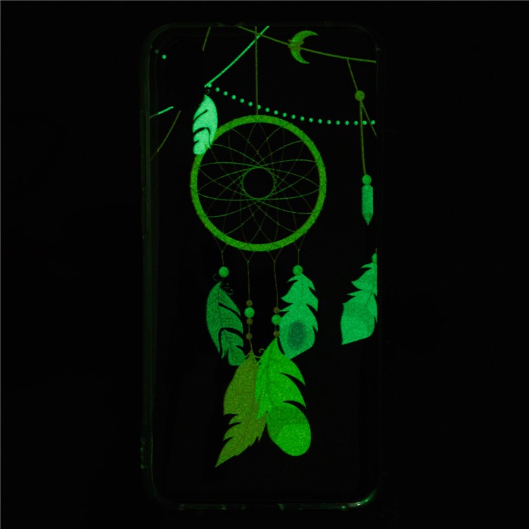 IMD Patterned Luminous TPU Back Phone Shell Case for Xiaomi Redmi 7A - Dream Catcher-7