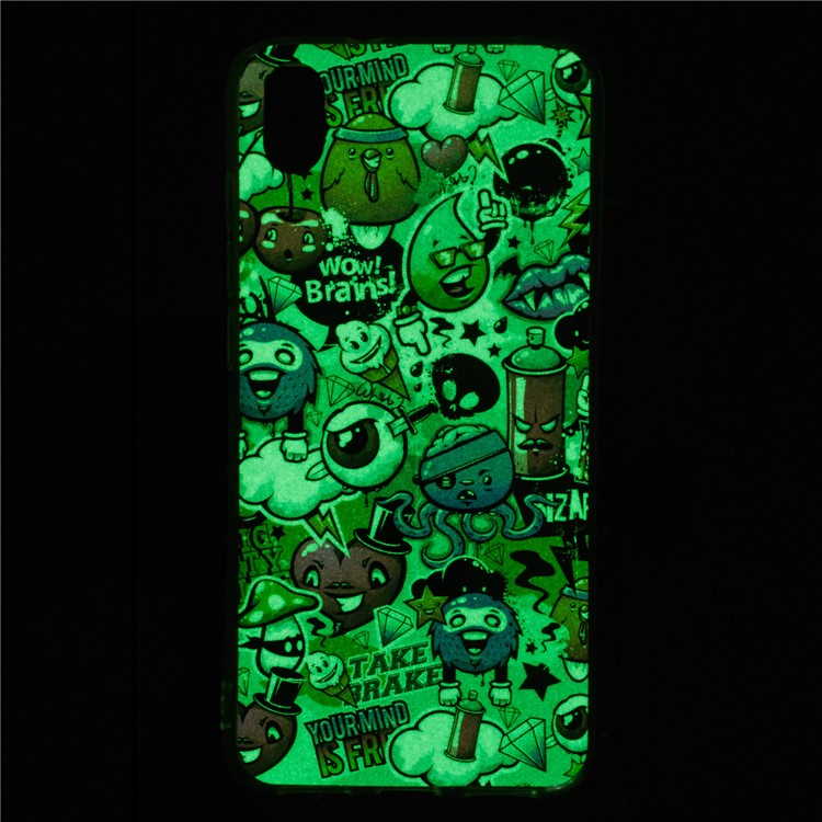 IMD Patterned Luminous TPU Back Phone Shell Case for Xiaomi Redmi 7A - Wow Brains-6