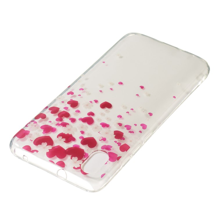 Printing Surface IMD TPU Shell Case for Xiaomi Redmi 7A - Hearts-3