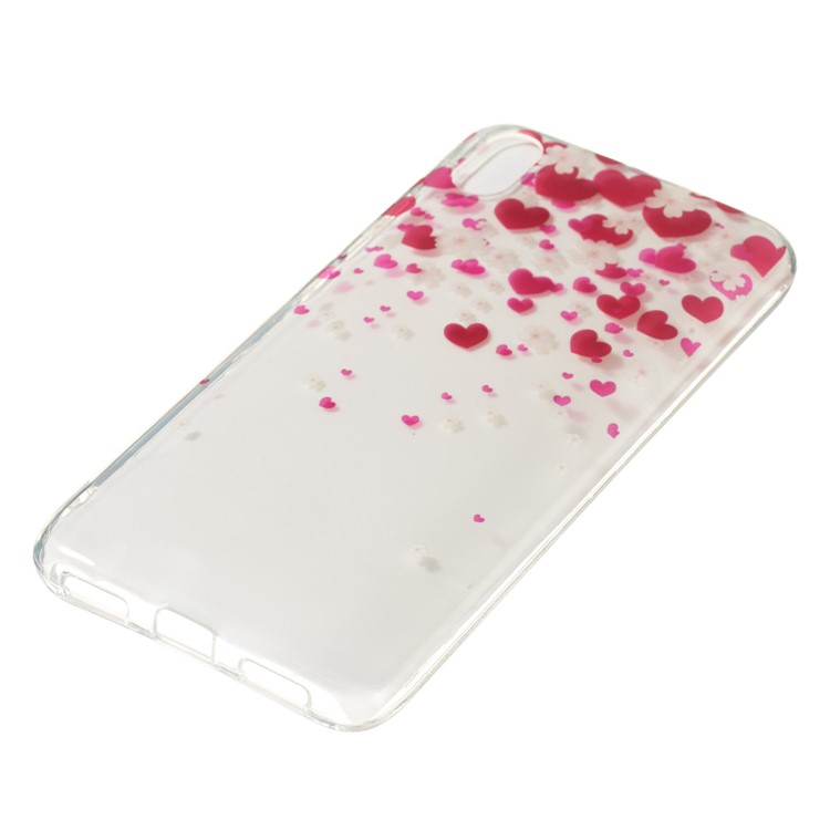 Printing Surface IMD TPU Shell Case for Xiaomi Redmi 7A - Hearts-4