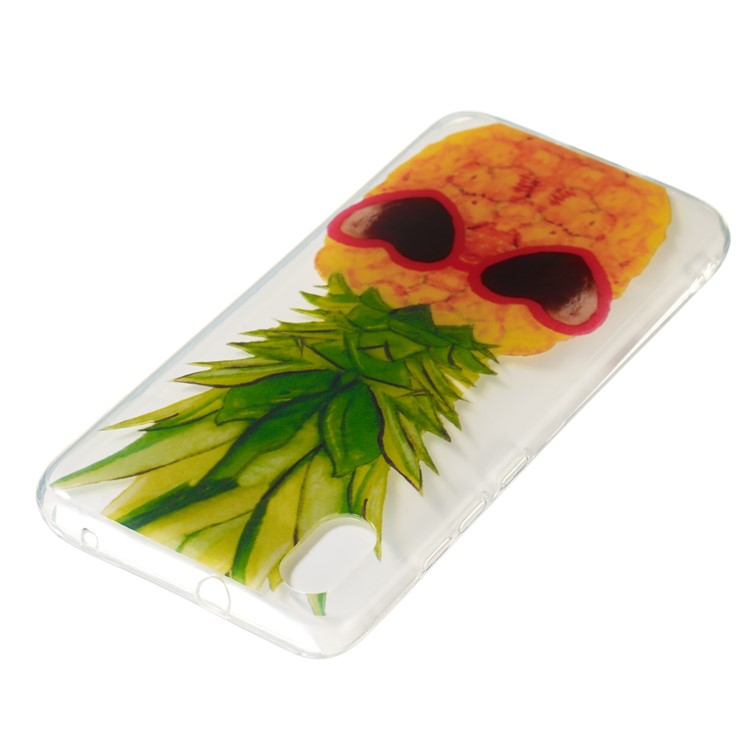 Printing Surface IMD TPU Shell Case for Xiaomi Redmi 7A - Pineapple-3