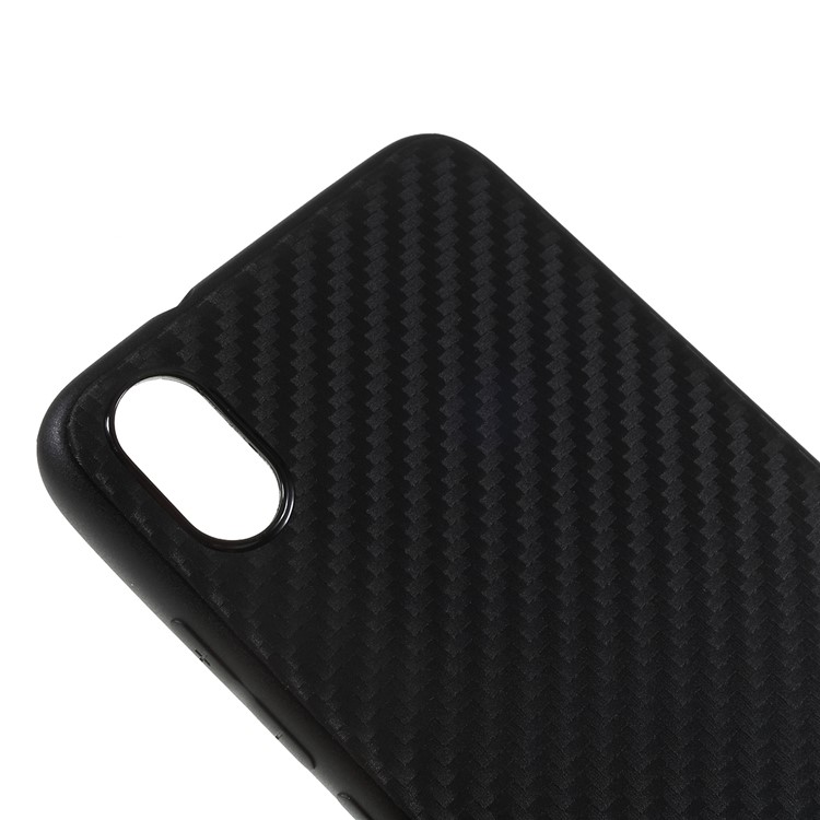 Carbon Fiber TPU Mobile Phone Shell for Xiaomi Redmi 7A-4