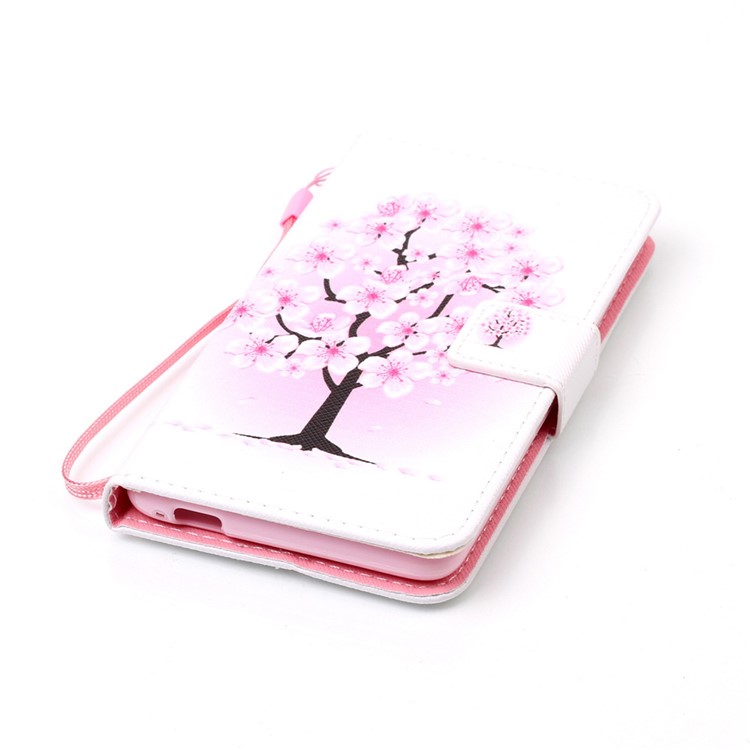 Leather Wallet Case for Xiaomi Redmi Note 3/Note 3 Pro - Plum Blossom-6