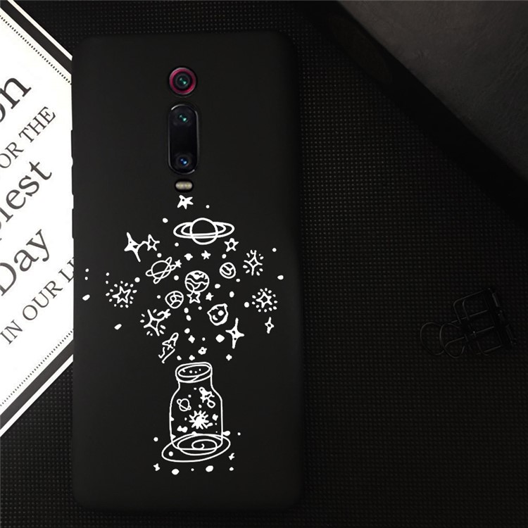 Embossment Style Printing TPU Phone Cover for Xiaomi Redmi K20 / Mi 9T / K20 Pro / Mi 9T Pro - Stars and Planets-2