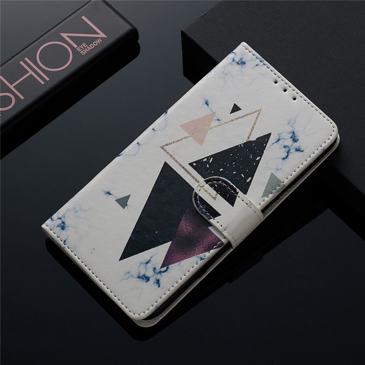 Pattern Printing Leather Wallet Stand Phone Cover for Xiaomi Redmi K20 / K20 Pro / Mi 9T / Mi 9T Pro - Triangle-5