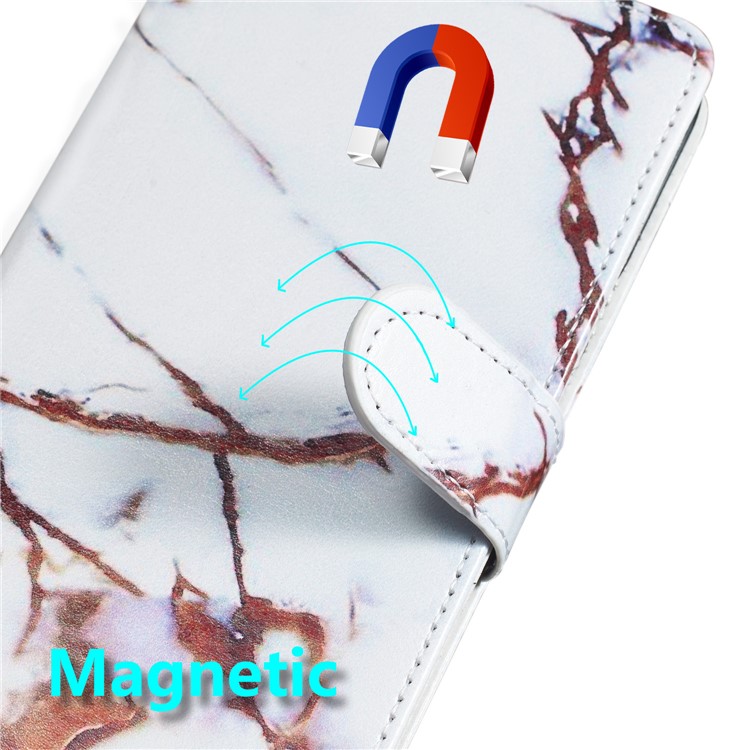 Pattern Printing Leather Wallet Stand Phone Cover for Xiaomi Redmi K20 / K20 Pro / Mi 9T / Mi 9T Pro - Brown Marbling-3