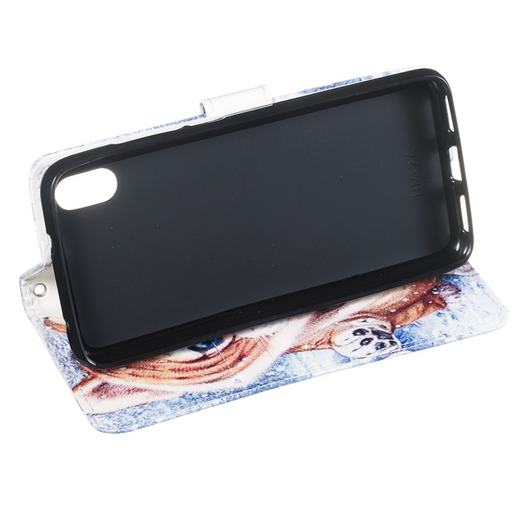 Pattern Printing Leather Wallet Stand Phone Case Cover for Xiaomi Redmi 7A - Little Tiger-7