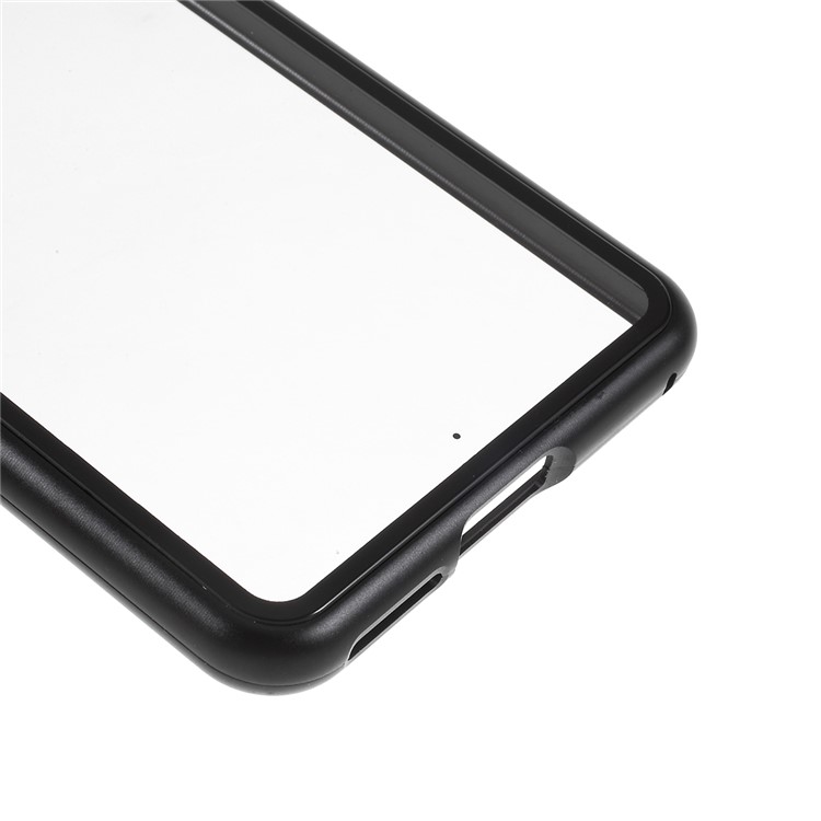 Magnetic Attraction Detachable Metal Frame + Tempered Glass Cover Mobile Phone Case for Xiaomi Redmi K20 / Mi 9T / K20 Pro / Mi 9T Pro - Black-12